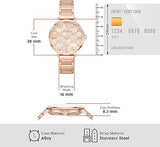 Michael Kors Addyson Quartz Rose Gold Dial Rose Gold Steel Strap Watch for Women - MK4713 Authentic Buy Shop Now