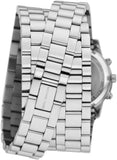 Michael Kors Runway 18K Rhodium Plated Triple Wrap Silver Dial Silver Steel Strap Watch for Women - MK7451 Authentic Buy Shop Now