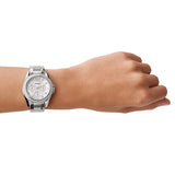 Fossil Riley Multifunction Silver Dial Silver Steel Strap Watch for Women - ES3202 Authentic Buy Shop Now