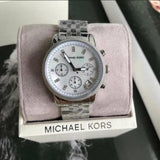 Michael Kors Ritz White Dial Silver Stainless Steel Strap Watch for Women - MK5020 Authentic Buy Shop Now