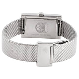 Gucci G Frame Red and Green Dial Silver Mesh Bracelet Watch For Women - YA147401 Authentic Buy Shop Now