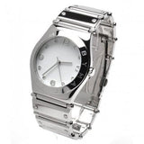 Marc Jacobs White Dial Silver Steel Strap Watch for Women - MBM3030 Authentic Buy Shop Now