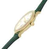 Fossil Jacqueline Multifunction Moonphase Mother of Pearl White Dial Green Leather Strap Watch for Women - ES5244 Authentic Buy Shop Now