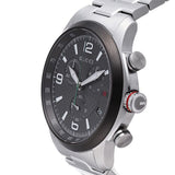 Gucci G Timeless Chronograph Grey Dial Silver Steel Strap Watch For Men - YA126238 Authentic Buy Shop Now