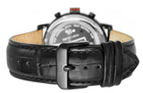 Tommy Hilfiger Aden Chronograph Black Dial Black Leather Strap Watch for Men - 1791310 Authentic Buy Shop Now
