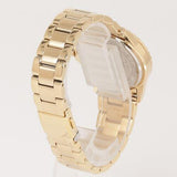 Michael Kors Everest Three-Hand Mother of Pearl White Dial Gold Steel Strap Watch For Women - MK7363 Authentic Buy Shop Now