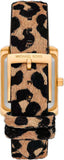 Michael Kors Emery Quartz Diamonds Black Dial Cheetah Print Leather Strap Watch For Women - MK7387 Authentic Buy Shop Now