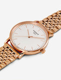 Tissot Everytime Medium White Dial Rose Gold Mesh Bracelet Watch For Men - T109.410.33.031.00 Authentic Buy Shop Now