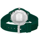 Lacoste 12.12 White Dial Green Silicon Strap Watch for Men - 2011135 Authentic Buy Shop Now