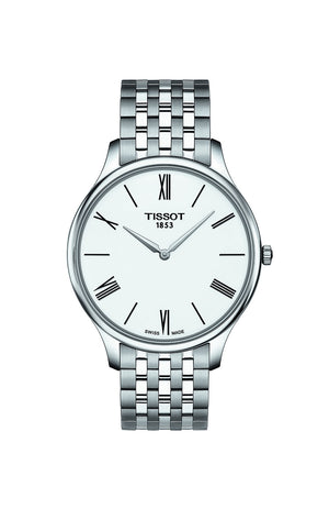 Tissot T Classic Tradition 5.5 White Dial Watch For Men - T063.409.11.018.00 Authentic Buy Shop Now