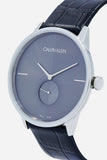 Calvin Klein Accent Black Dial Black Leather Strap Watch for Men - K2Y211C3 Authentic Buy Shop Now
