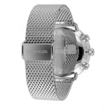 Calvin Klein High Noon Chronograph Blue Dial Silver Mesh Bracelet Watch for Men - K8M2712N Authentic Buy Shop Now