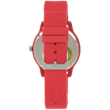 Lacoste 12.12 Red Dial Red Silicon Strap Watch for Men - 2010988 Authentic Buy Shop Now