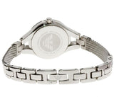 Emporio Armani Quartz Silver Dial Silver Steel Strap Watch For Women - AR7361 Authentic Buy Shop Now