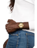 Guess Cosmo Diamonds Gold Dial Black Rubber Strap Watch for Women - GW0034L1 Authentic Buy Shop Now
