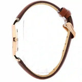 Daniel Wellington Classy St Mawes White Dial Brown Leather Strap Watch For Women - DW00100075 Authentic Buy Shop Now