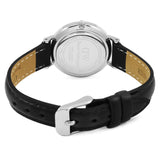 Daniel Wellington Classic Petite Sheffield Black Dial Black Leather Strap Watch For Women - DW00100236 Authentic Buy Shop Now