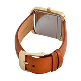 Michael Kors Lake White Dial Brown Leather Strap Watch For Women - MK2584 Authentic Buy Shop Now