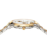 Versace Audrey Quartz White Dial Two Tone Steel Strap Watch for Women - VELR00519 Authentic Buy Shop Now