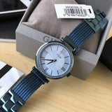 Guess Soho Diamonds Blue Dial Blue Mesh Bracelet Watch For Women - W0638L3 Authentic Buy Shop Now