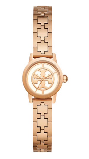 Tory Burch Reva Rose Gold Dial Rose Gold Steel Strap Watch for Women - TBW4043 Authentic Buy Shop Now