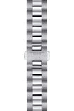 Tissot Gentleman Black Dial Silver Steel Strap Watch For Men - T127.410.11.051.00 Authentic Buy Shop Now