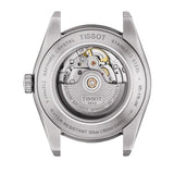 Tissot Gentleman Powermatic 80 Silicium Black Dial Silver Steel Strap Watch For Men - T127.407.11.051.00 Authentic Buy Shop Now