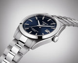 Tissot Gentlemen Powermatic 80 Silicium Blue Dial Silver Steel Strap Watch For Men - T127.407.11.041.00 Authentic Buy Shop Now