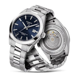Tissot Gentlemen Powermatic 80 Silicium Blue Dial Silver Steel Strap Watch For Men - T127.407.11.041.00 Authentic Buy Shop Now