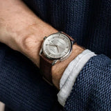 Tissot Luxury Powermatic 80 Silver Dial Brown Leather Strap Watch For Men - T086.407.16.037.00 Authentic Buy Shop Now