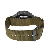 Seiko 5 Sport Automatic Black Dial Green Nylon Strap Watch For Men - SRPD65K4 Authentic Buy Shop Now