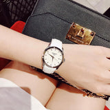 Tissot Couturier Lady Silver Dial White Leather Strap Watch For Women - T035.210.16.011.00 Authentic Buy Shop Now