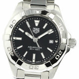 Tag Heuer Aquaracer Quartz Black Dial Silver Steel Strap Watch for Women - WBD1410.BA0741 Authentic Buy Shop Now