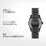 Michael Kors Lexington Lux Black Dial Black Steel Strap Watch For Women - MK7442 Authentic Buy Shop Now
