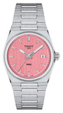 Tissot PRX Quartz Pink Dial Silver Steel Strap Watch for Women - T137.210.11.331.00 Authentic Buy Shop Now