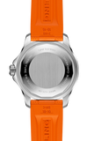 Breitling Superocean Automatic 36 Orange Dial Orange Rubber Strap Watch for Men - A17377211O1S1 Authentic Buy Shop Now