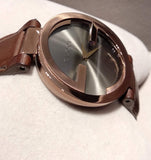 Gucci Interlocking Brown Dial Brown Leather Strap Watch For Women - YA133309 Authentic Buy Shop Now