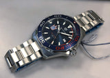 Tag Heuer Aquaracer Henrik Lundqvist Special Edition Blue Dial Silver Steel Strap Watch for Men - WAY101J.BA0746 Authentic Buy Shop Now