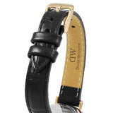 Daniel Wellington Classic Petite Reading Black Dial Black Leather Strap Watch For Women - DW00100223 Authentic Buy Shop Now