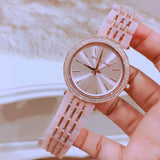 Michael Kors Darci Rose Gold Dial Two Tone Steel Strap Watch for Women - MK4327 Authentic Buy Shop Now