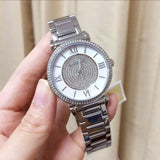 Michael Kors Catlin Silver Dial Silver Steel Strap Watch for Women - MK3355 Authentic Buy Shop Now