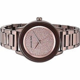 Michael Kors Kinley Brown Dial Brown Steel Strap Watch for Women - MK6245 Authentic Buy Shop Now