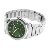 Salvatore Ferragamo F-80 Classic Green Dial Silver Steel Strap Watch for Men - SFDT02123 Authentic Buy Shop Now