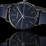 Calvin Klein Even Blue Dial Blue Leather Strap Watch for Men - K7B214VN Authentic Buy Shop Now