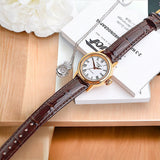 Tissot T Classic Carson White Dial Brown Leather Strap Watch For Women - T085.207.36.013.00 Authentic Buy Shop Now