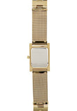 Guess Nouveau Diamonds Gold Dial Gold Mesh Bracelet Watch for Women - W0127L2 Authentic Buy Shop Now