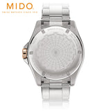 Mido Commander II Automatic Chronometer Silver Dial Two Tone Steel Strap Watch For Men - M021.431.22.071.00 Authentic Buy Shop Now