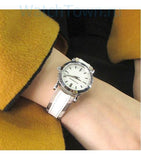 Burberry Heritage Nova Heritage White Dial Leather Strap Watch for Women - BU1395 Authentic Buy Shop Now
