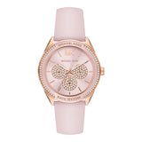 Michael Kors Quartz Pink Dial Pink Silicone Strap Watch For Women - MK6946 Authentic Buy Shop Now