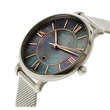 Fossil Jacqueline Mother of Pearl Blue Dial Silver Mesh Strap Watch for Women - ES4322 Authentic Buy Shop Now